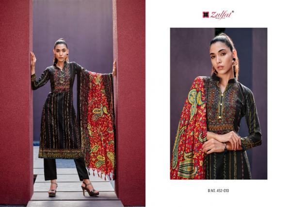 Zulfat Inteha Exclusive Wear Pashmina Designer Dress Material